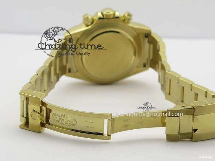 A7750 Dial 116523 Edition Bracelet Black Best On JF Daytona YG YG 0513